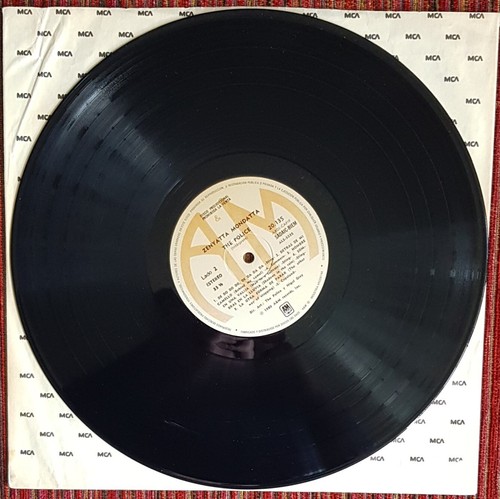 THE POLICE ZENYATTA MONDATTA RARE ARGENTINA PROMO LP FROM 1980 - Picture 4 of 4