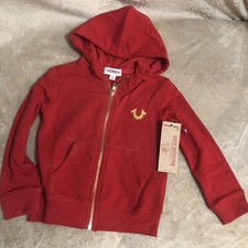 True Religion Jacket - Red / Gold - Size: 4 Toddler 