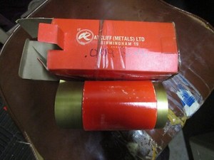 6" X 100" Roll Ratcliff Brand BRASS Shim Stock .009 England