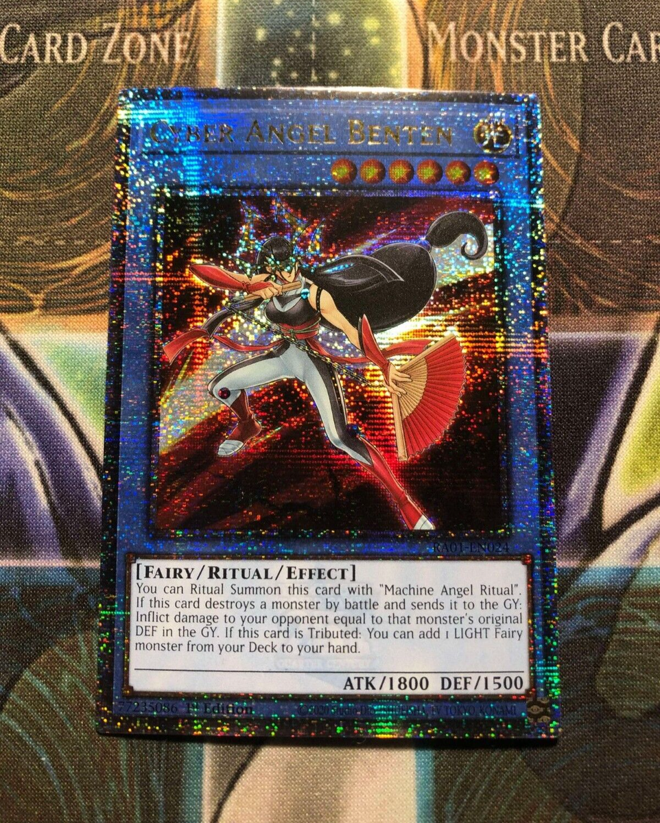 CYBER ANGEL BENTEN *** QUARTER CENTURY SECRET RARE RA01-EN024