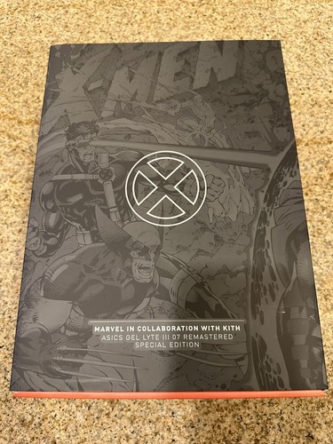 SDCC 2023 Kith Asics Gel Lyte III Marvel X-Men Rogue Size 10.5 New Card 1/299 - Picture 3 of 6
