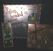 Elf  - Christmas - I ❤️  Revolution  Makeup Bundle 