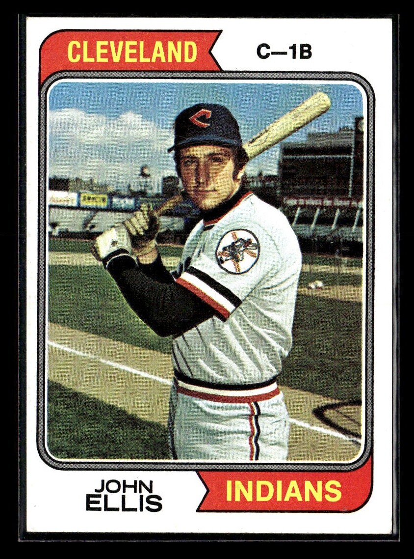 1974 Topps #128 John Ellis - NM/MT+ Set Break!