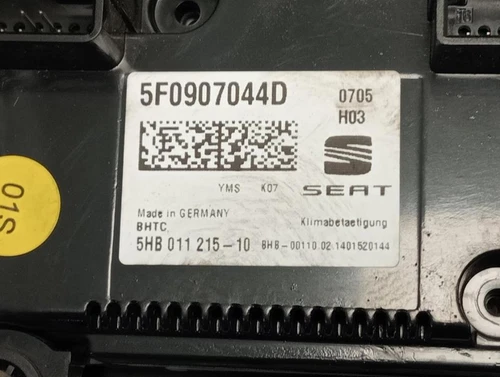 5F0907044D Mando Climatizador para SEAT LEON (5F1) * 2014 6734860 - Imagen 7 de 10
