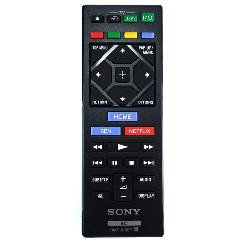 Genuine Sony RMTB128P / RMT-B128P Blu-Ray Player Remote Control - Picture 1 of 1