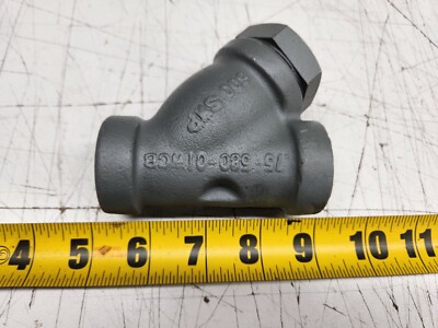 Mueller Steam Spec 75-580-01WCB 600 SWP 3/4'' Strainer Y Valve New