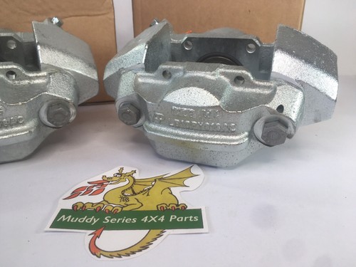 AP Lockheed Land Rover Defender 110 Rear Caliper Pair non vented STC1268 STC1269 - Picture 4 of 9