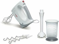 Bosch HandrüHrer MFQ3540 HandrüHrgeräT 2 RüHrbesen 2 Edelstahl-Knethaken Neu