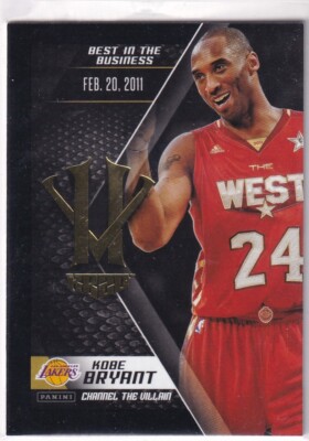 2015-16 Panini Kobe Herovillain NBA No. 16 Kobe Bryant Best in the Business