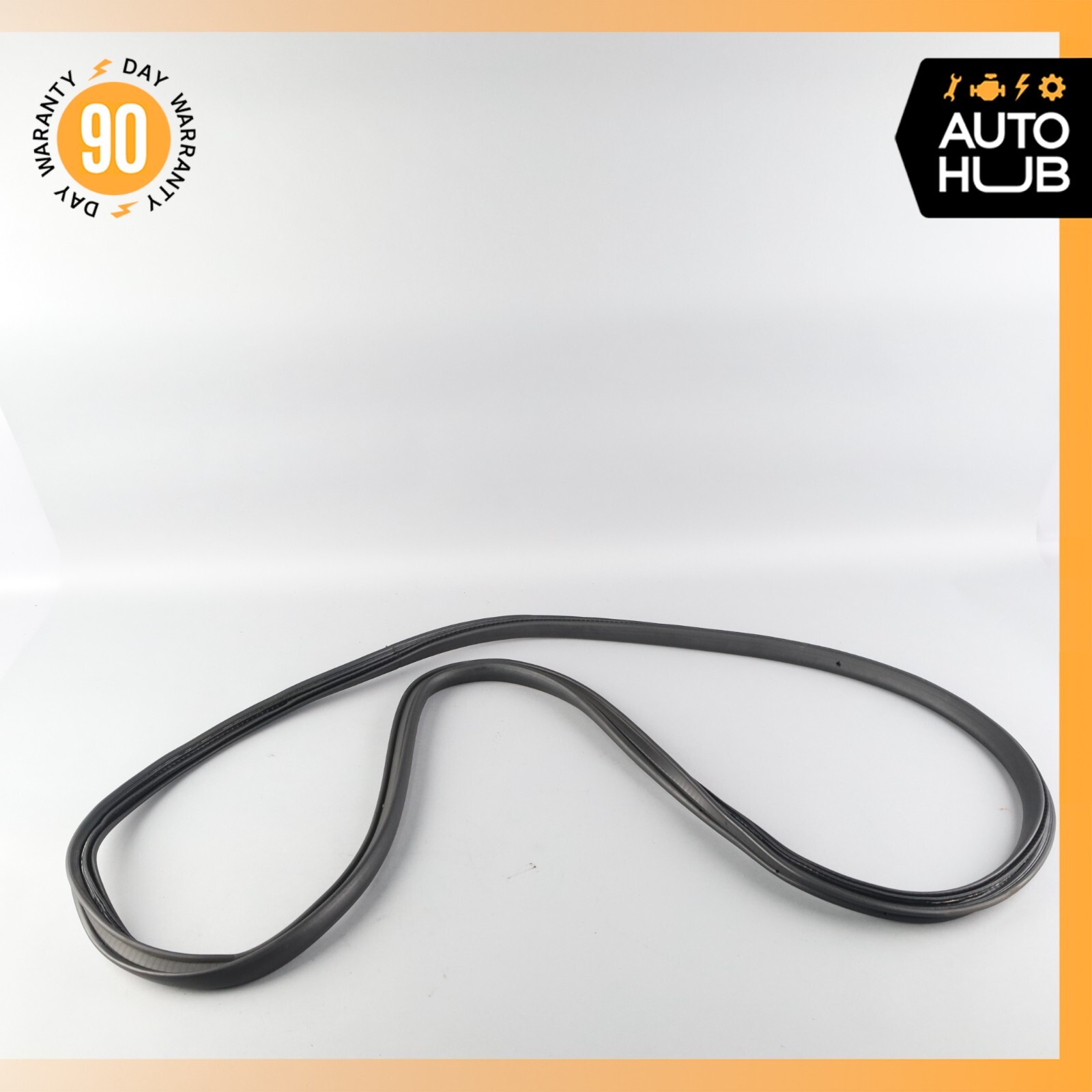 07-12 Bentley Continental GTC Convertible Trunk Lid Cover Seal Rubber OEM 62k