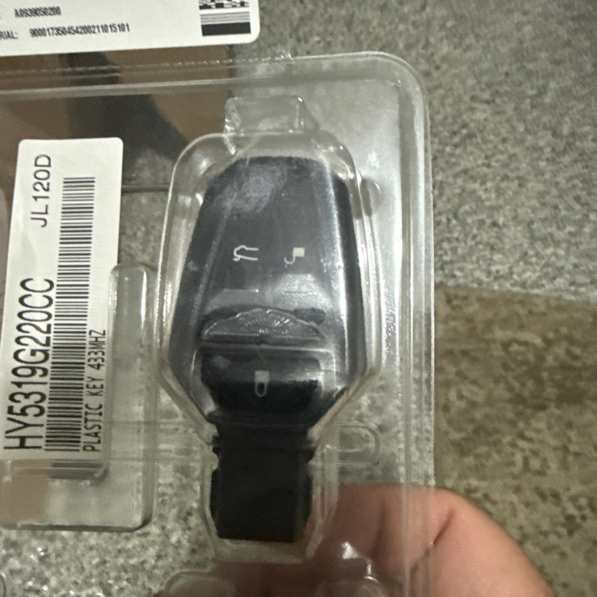 HY53-19G220-CC KEY FOB ASSY 433 MHZ FOR ASTON MARTIN DB11 (2017