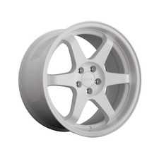 1 X 9SIX9 SIX-1 17X8 5-114.3 25 Offset Competition White Wheel Rim