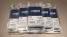 Crucial 16GB DDR4 Laptop Memory 3200 MHz PC4-25600 SODIMM RAM 1x CT16G4SFS832A