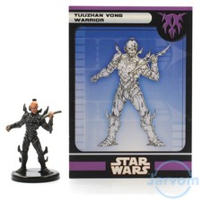 Star Wars Miniatures Legacy of the Force 60/60 Yuuzhan Vong Warrior w Card COMBO
