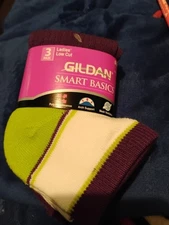 Gildan Smart Basics Cushion  Ladies No Show size 4-10 Arch Support 3 Pairs