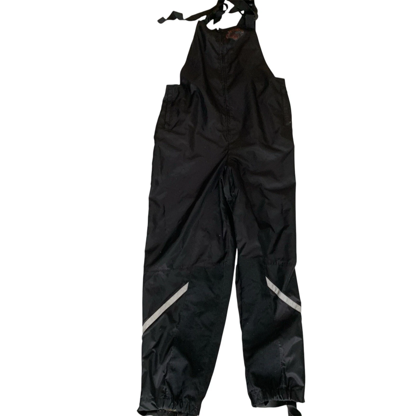 Harley-Davidson Black Rain Overalls Bib XL