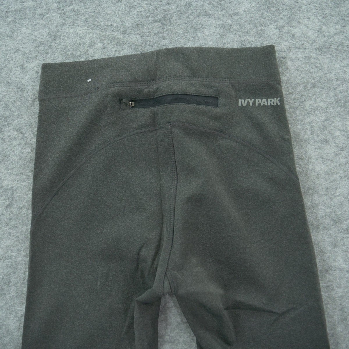 Ivy Park Leggings Womens Extra Small Gray High Rise Ankle Stretch
