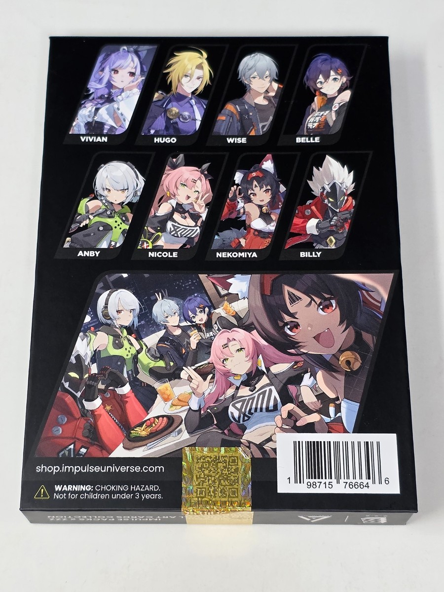 Zenless Zone Zero Belle SILVER Metal Card ZZZ Anime Impulse