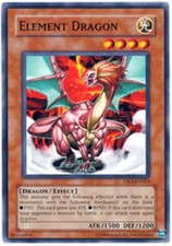 Element Dragon - DR3-EN023 - Common - Unlimited Edition Moderately Played Dark R