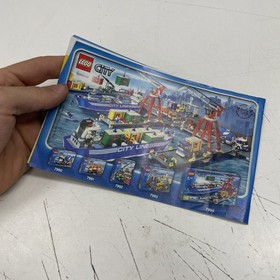 ORIGINAL RETRO LEGO USED Toy Instruction Book Manual Set - City 7990