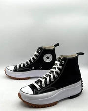 Converse Run Star Hike Hi Black White/Gum honey 166800C US M 8 W 9.5 - EUR 41