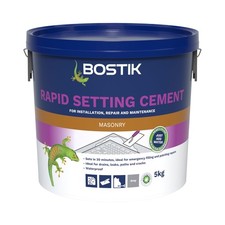 Bostik Rapid Setting Cement 5kg Fast Setting 20 Minute Waterproof Repair Mortar