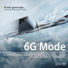 WLtoys XKS A180 RC Plane 3 Channel Remote Control Airplane Ready To Fly JJDX