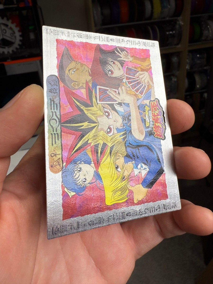 Yugioh 1998 Toei Amada Anime Yugi & Friends #50 Bandai Rare Silver