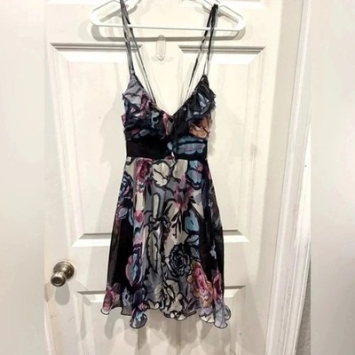 Costa Blanca Collection Strappy Mini Dress size Medium