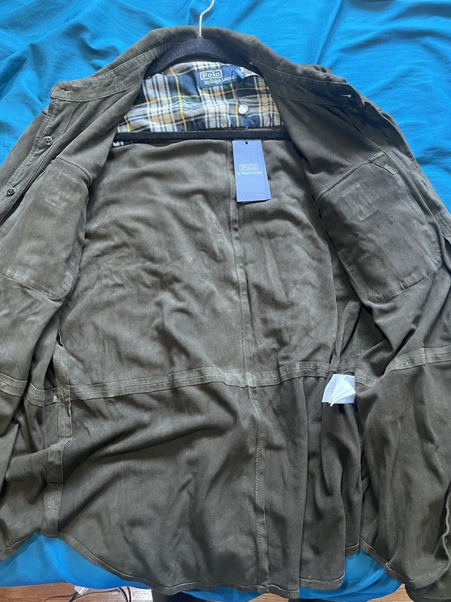 Safari Jkt-insulated-field Jacket Goat Suede Polo Ralph Lauren View 3