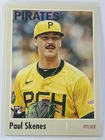 Paul Skenes 2024 Topps Heritage Rookie Card #200 Pittsburgh Pirates