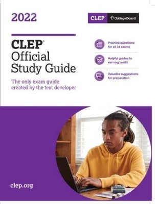 CLEP Official Study Guide 2022 - Paperback - VERY GOOD