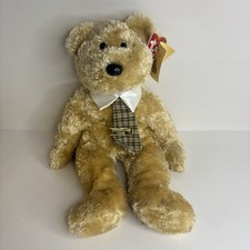 Ty Beanie Buddy DAD-e 2003 The Father's Day Bear Stuffed Animal Toy 13"