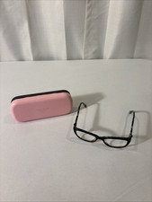 Kate Spade New York Arabel TCB Eyeglasses Women Black Tortoise 140 and Case