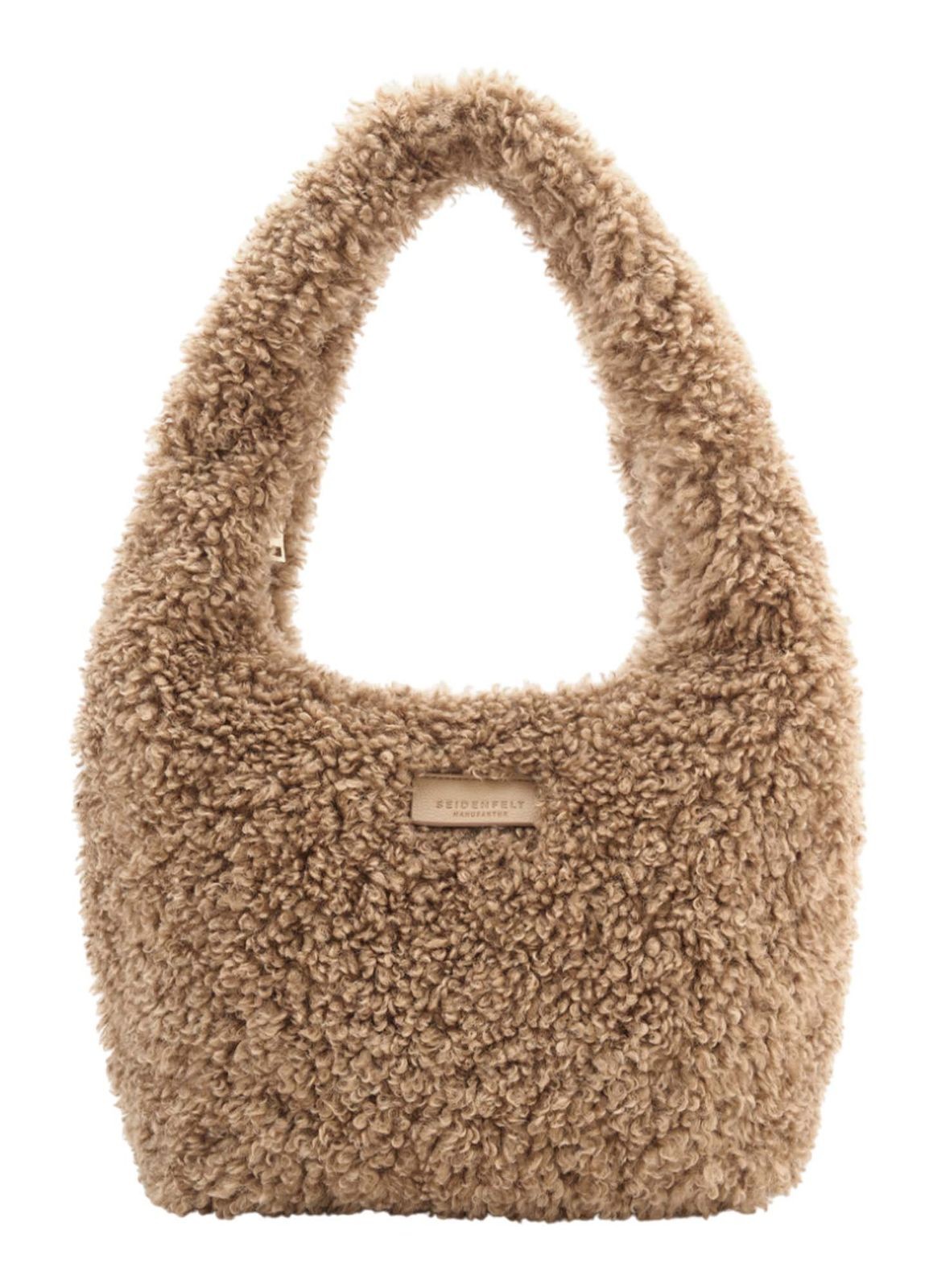 SEIDENFELT MANUFAKTUR shoulder bag Letje Hobo Bag Toffee