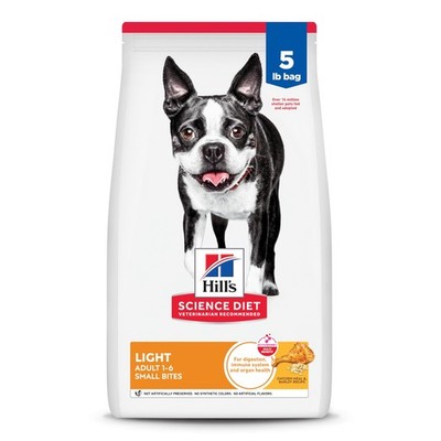 Hills Science Diet Light , Adult 1-6, Weight Management Support, Small Kibble,