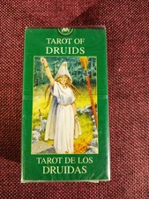 TAROT OF DRUIDS FORTUNE TELLING CARDS DECK BEPI VIGNA LO SCARABEO 2004 SEALED