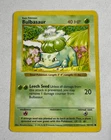 Pokémon TCG Bulbasaur 44/102 Base Set Shadowless Common Vintage 1999 WOTC LP
