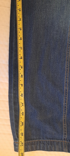 NWT $178 Anthropologie Pilcro Relaxed Denim Utility Jumpsuit XL - Picture 8 of 8