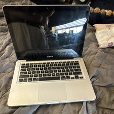 Apple MacBook Pro 13-inch Silver Laptop Built-in Webcam Wi-Fi Backlit Keyboard