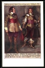 Künstler-AK Deutscher Schulverein NR. 615, Karl Alex Wilke: Schiller, Die Picco 