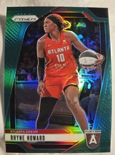 2024 Panini Prizm WNBA Rhyne Howard Green Prizm #39  Atlanta Refractor 