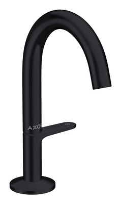 Axor One Waschtischmischer Select 140 mit Push-Open Ablaufgarnitur Ausladung...