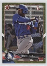 2018 Bowman Prospects Camo Ibandel Isabel #BP47 fm0
