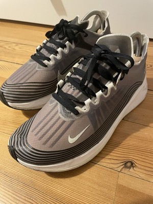 Nike Mens Air Zoom Fly SP Racing Black Gray Light Running Shoes Größe 42 EU