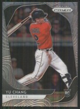 2020 Panini Prizm #171 Yu Chang RC Cleveland Indians 2641
