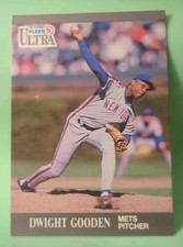 1991 Fleer Ultra - Dwight Gooden #218 - New York Mets 