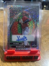 Baseball Nation Taro Padilla Auto 14/25 Leaf 2026
