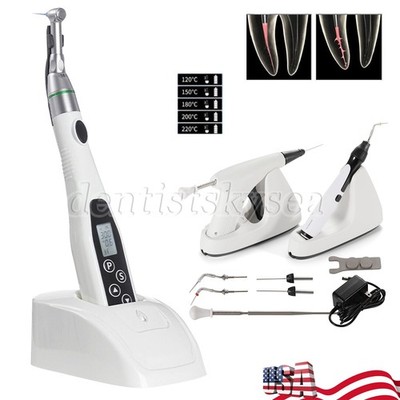 Endodontic Obturation System Gutta-Percha Pen Gun / LED Endo Motor 16:1 Dental
