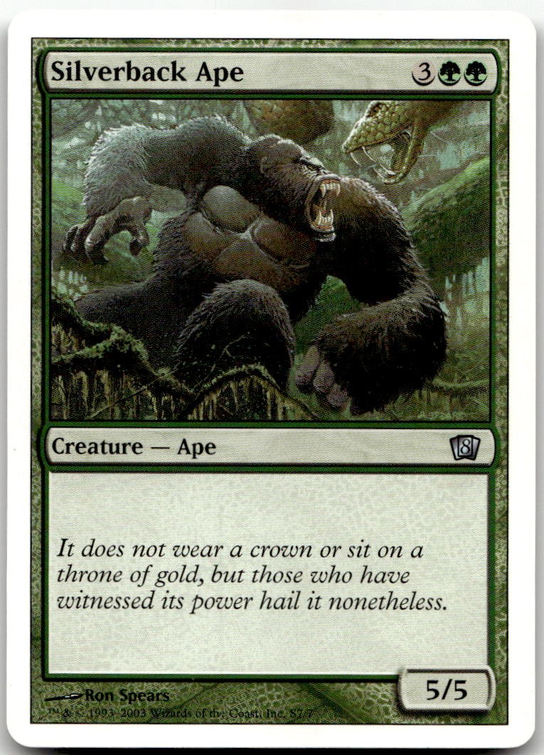 Silverback Ape [8ED - S7 NM